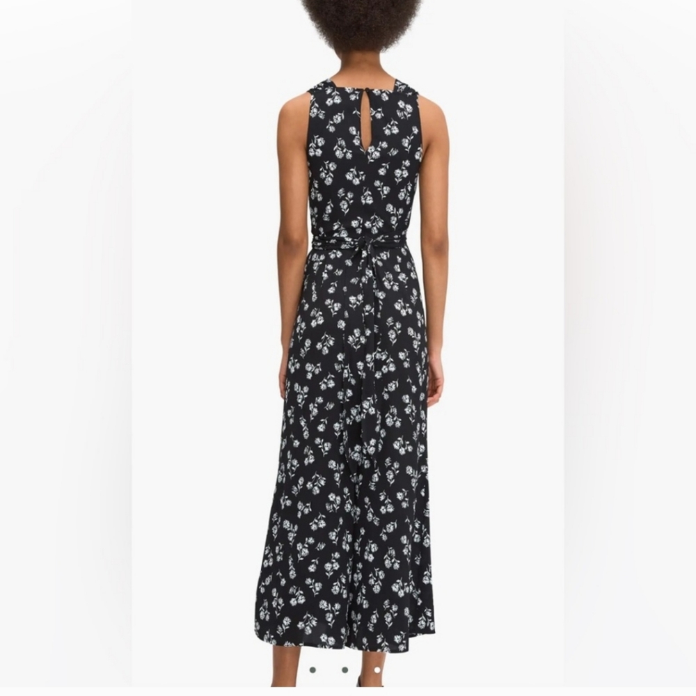 Kate spade waist tie up jumpsuit - Picture 2 of 6